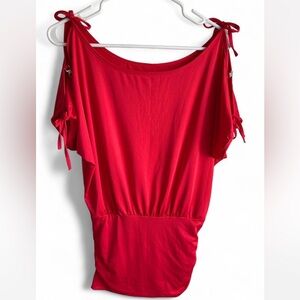 Elegant Red Mini Dress